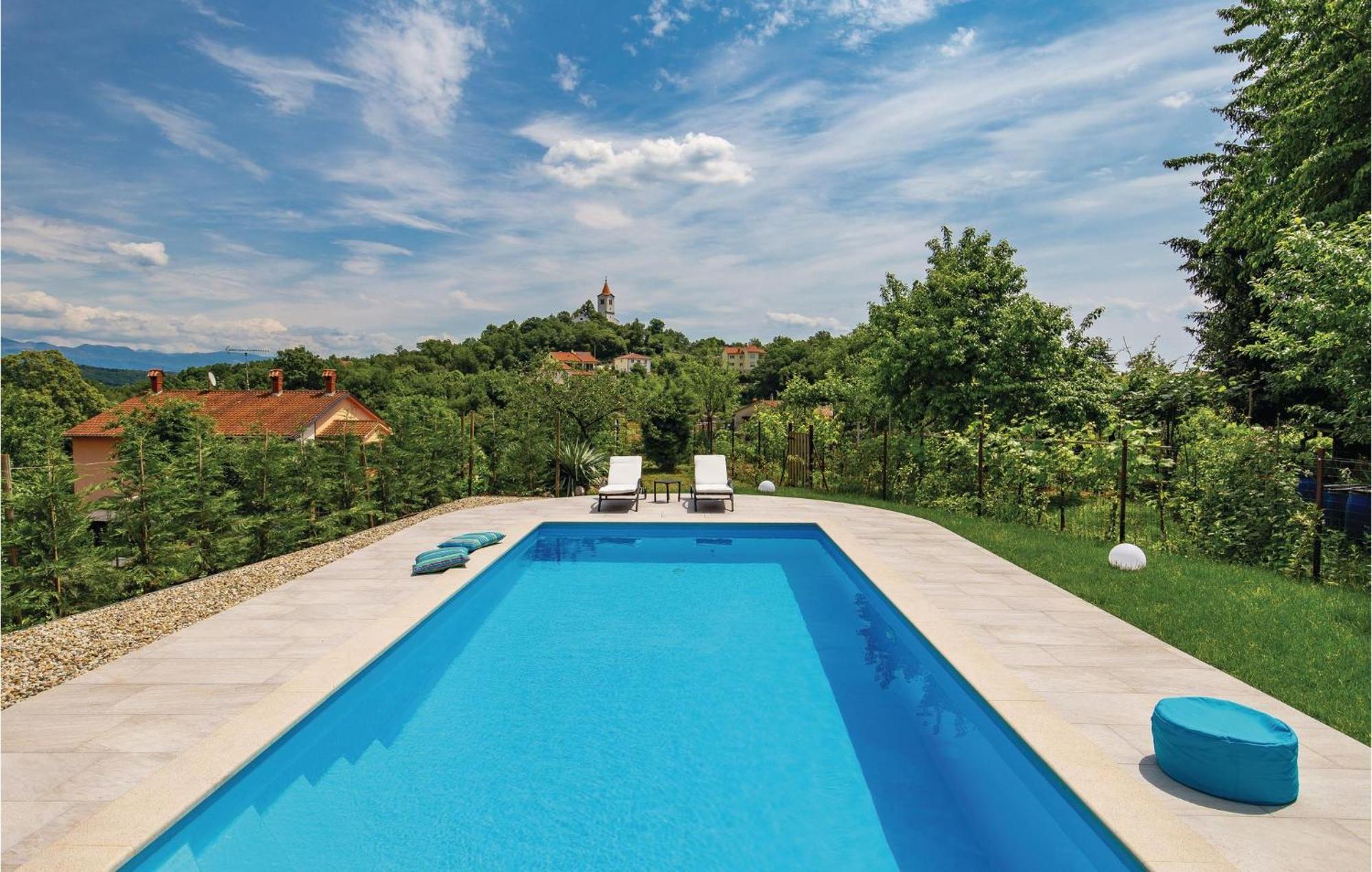 Lovely Home In Matulji With Outdoor Swimming Pool Экстерьер фото