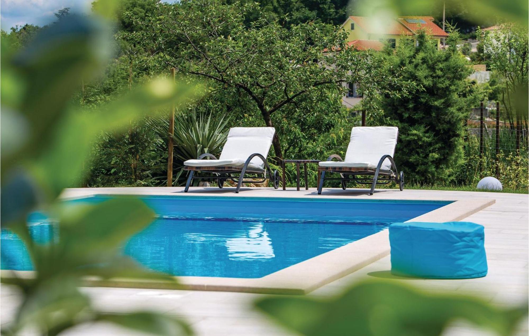 Lovely Home In Matulji With Outdoor Swimming Pool Экстерьер фото